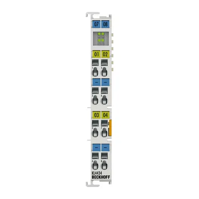 Bus Terminal, 4-channel analog output, voltage, ±10 V, 12 bit, single-ended