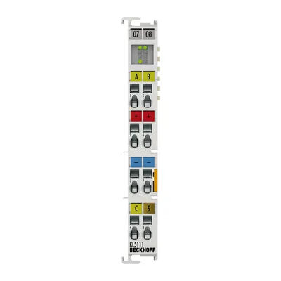Bus Terminal, 1-channel encoder interface, incremental, 24 V DC HTL, 250 kHz