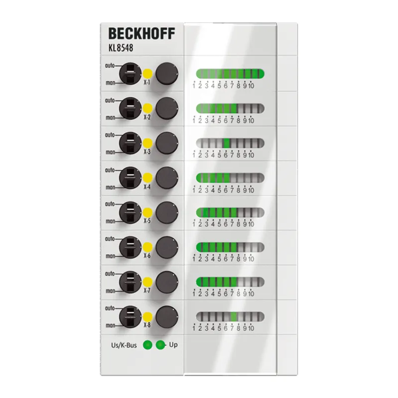 8-channel analog output module 0…10 V