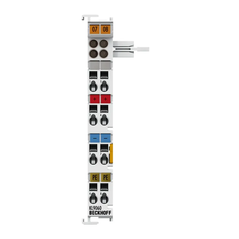 Beckhoff KL9060 – Adapter terminal for KL8001 power terminals