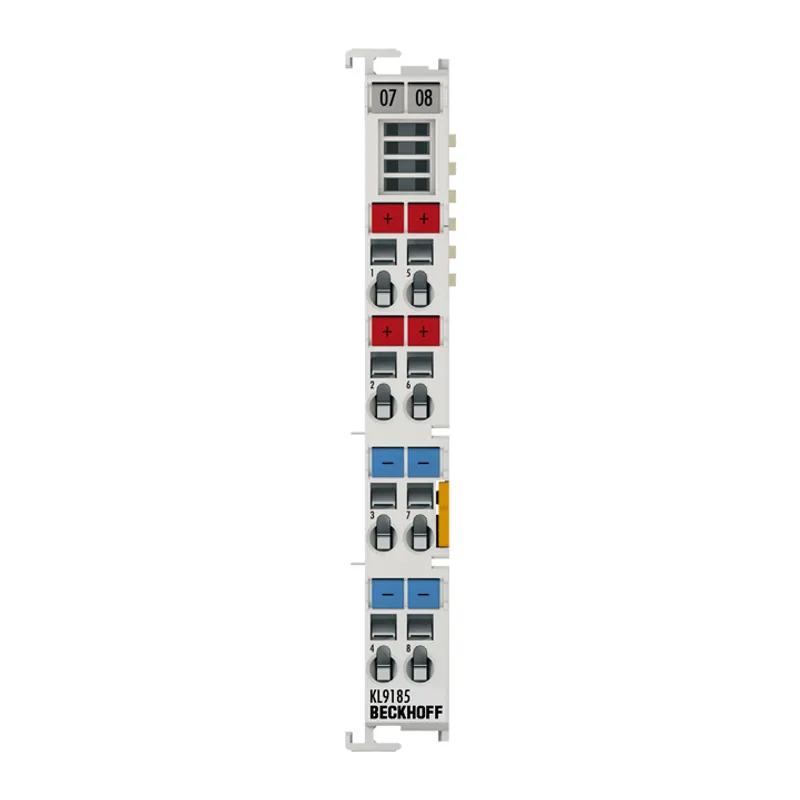 Potential distribution terminal, 4 x 24 V DC, 4 x 0 V DC