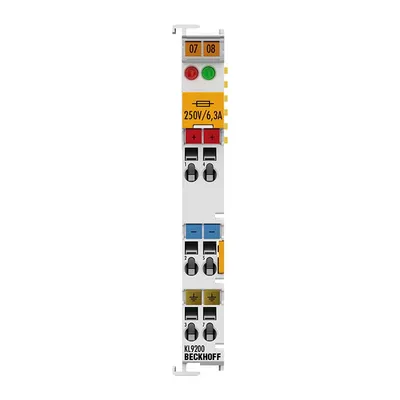 Potential supply terminal, 24 V DC, with fuse
