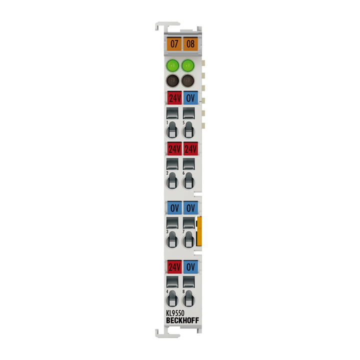 System terminal, surge filter system and field supply