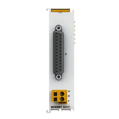Bus Terminal module, 16-channel digital output, 24 V DC, 0.5 A, D-sub