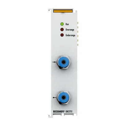 Bus Terminal module, 1-channel analog input, differential pressure, ±100 hPa (±100 mbar)