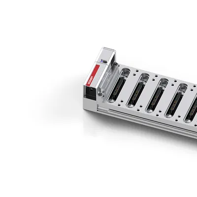 Baseplate, 1-row, 6 data slots, extended functions