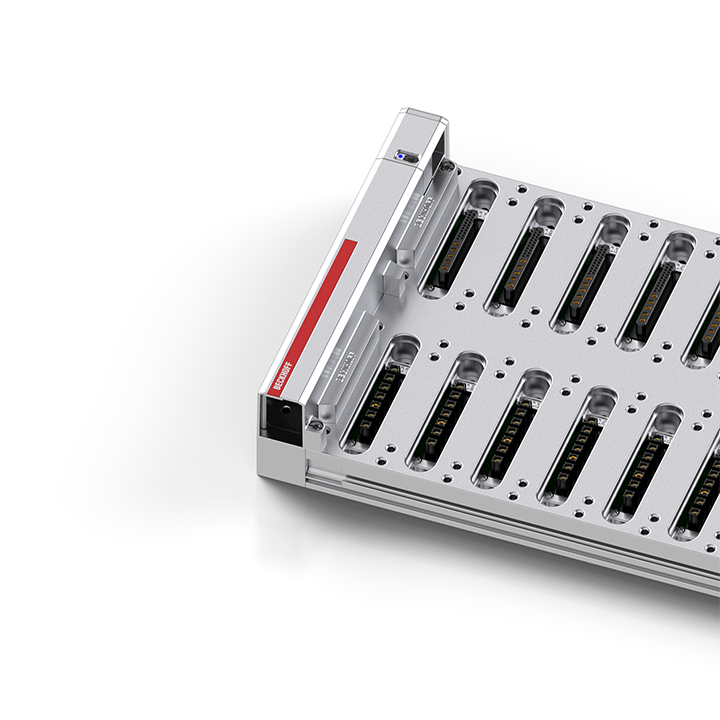 Baseplate, 2-row, 24 + 6 data slots, 18 power slots, extended functions