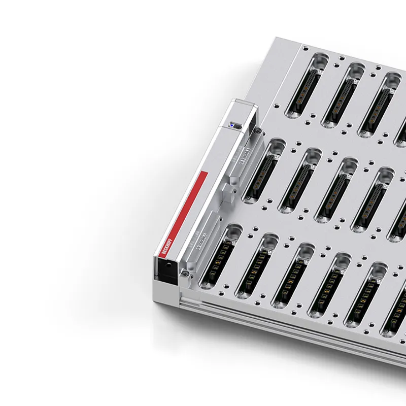 Baseplate, 3-row, 22 + 22 data slots, 22 power slots, extended functions