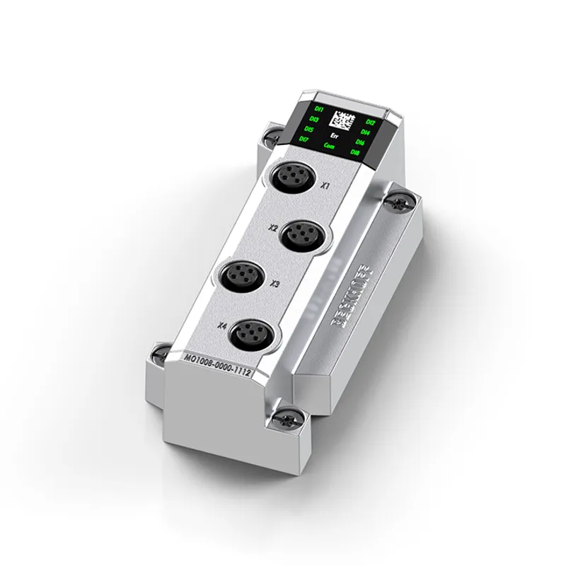 8-channel digital input, 24 V DC, M12