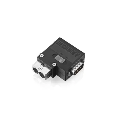 PROFIBUS connector D-sub, with switchable termination resistor, IP20, for field installation