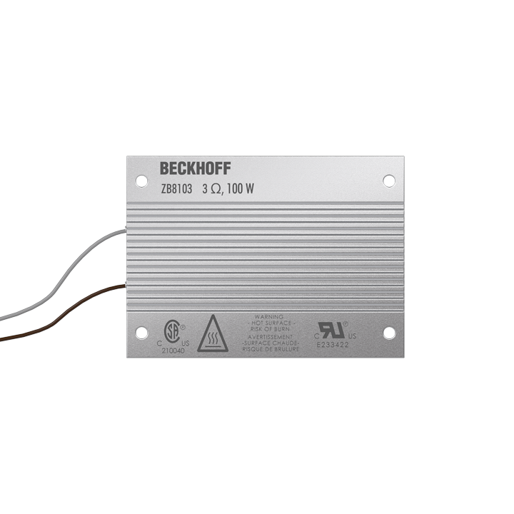External braking resistor for ELM72xx