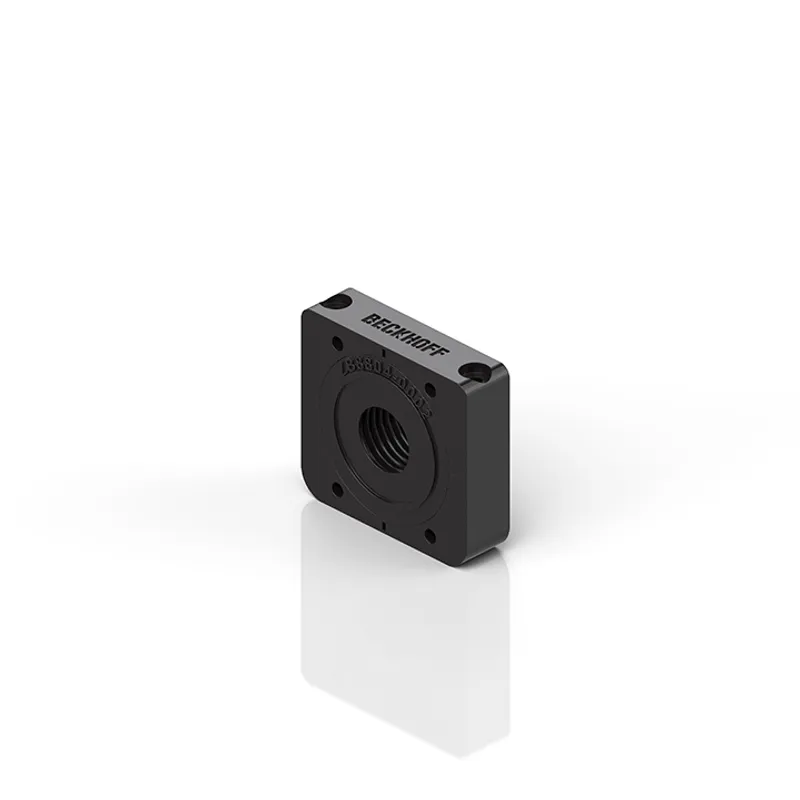 Flange/Panel feed-through for M12 Power pre-assembled