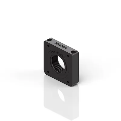 Flange/Panel feed-through for M23