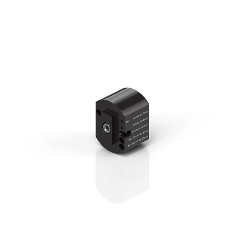 Crimping insert and locator for Ethernet element, M8 and B23 contacts