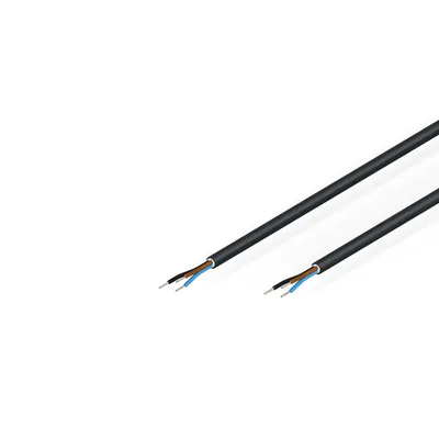 Sensor cable, PUR, 3 x 0.25 mm², drag-chain suitable, black