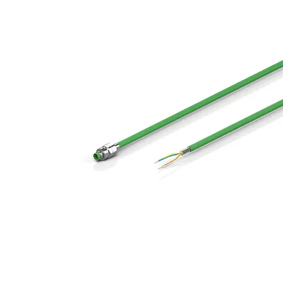 EtherCAT cable, IP67, hygienic design, PVC, AWG26, fixed installation
