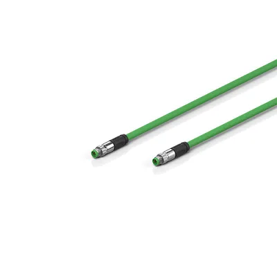 EtherCAT cable, PUR, 1 x 4 x AWG22, capable of torsion