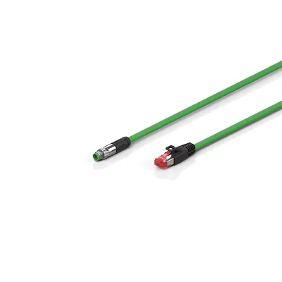 EtherCAT cable, PUR, AWG26, fixed installation, comfortable installation at short distances