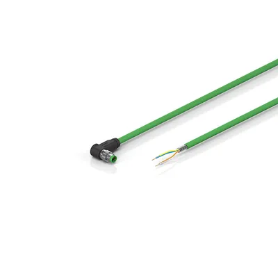 EtherCAT cable, PUR, AWG26, drag-chain suitable