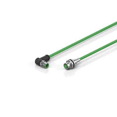 EtherCAT cable, PUR, AWG22, drag-chain suitable