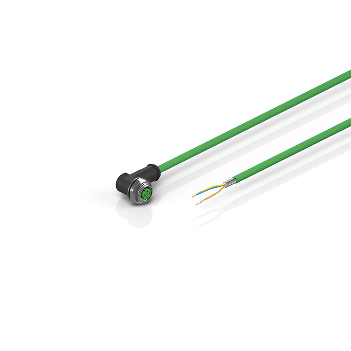 EtherCAT cable, PUR, AWG26, drag-chain suitable