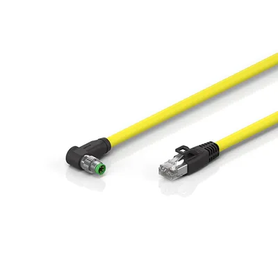 EtherCAT cable, PUR, AWG22, drag-chain suitable