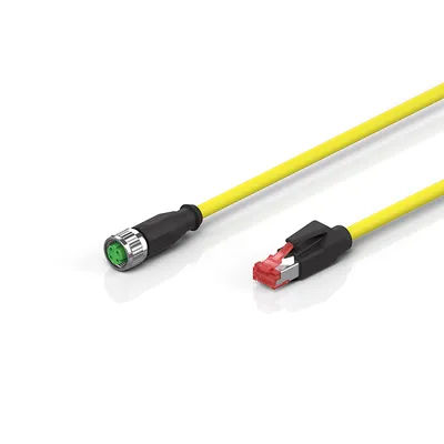 EtherCAT cable, PUR, AWG26, drag-chain suitable