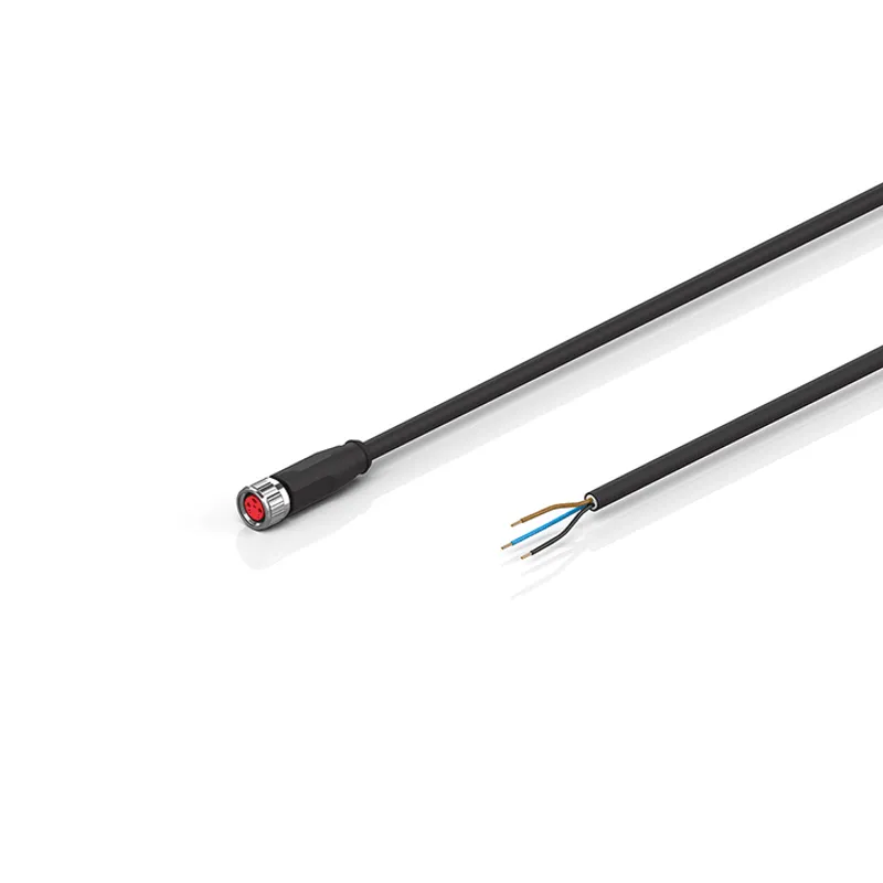Sensor cable, PUR, 3 x 0.25 mm², drag-chain suitable
