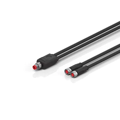 Sensor cable, PUR, 3 x 0.25 mm², drag-chain suitable