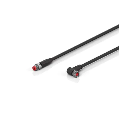 Sensor cable, PUR, 4 x 0.25 mm², drag-chain suitable