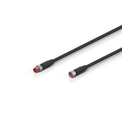 Power cable, PUR, 4 x 0.5 mm², torsion resistant