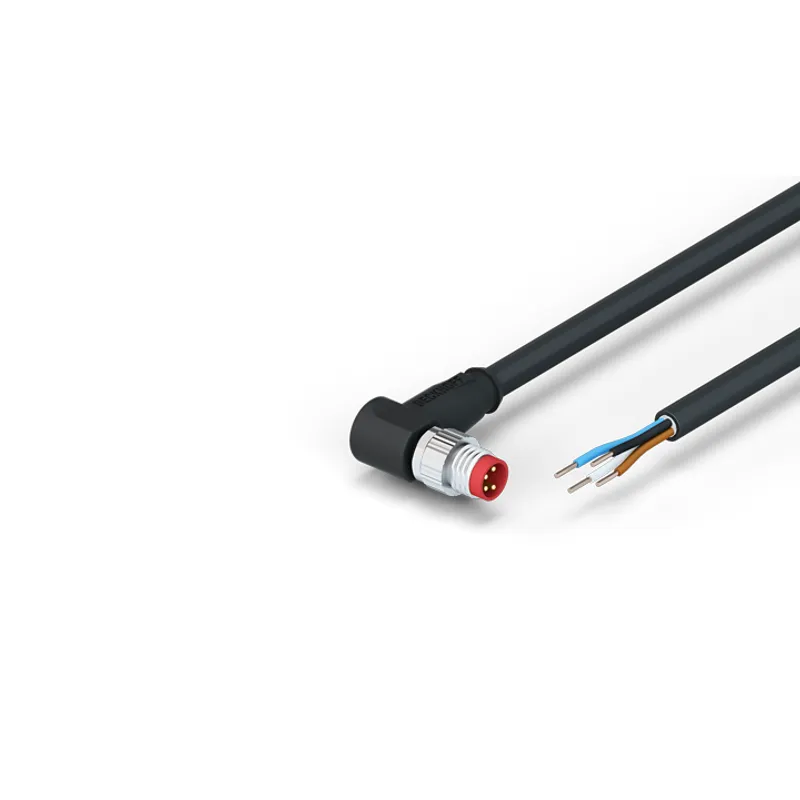 Power cable, PUR, 4 x 0.34 mm², drag-chain suitable