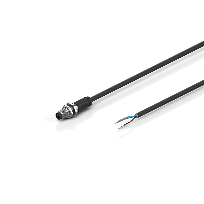 Power cable, PUR, 4 x 0.34 mm², drag-chain suitable