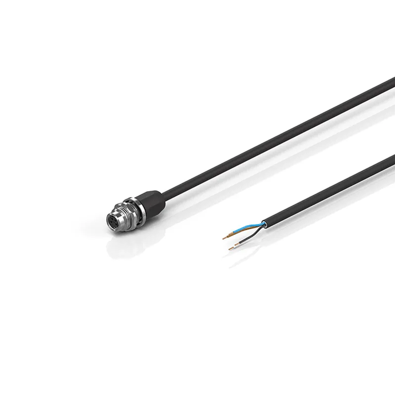 Power cable, PUR, 4 x 0.34 mm², drag-chain suitable