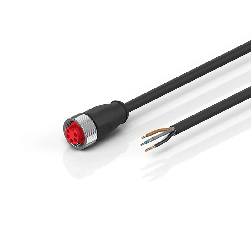 Power cable, PUR, 5 x 1.5 mm², drag-chain suitable