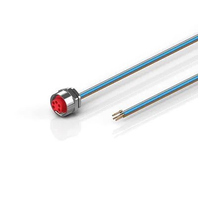 Power cable, PVC, 5 x 1.5 mm² (AWG16), fixed installation