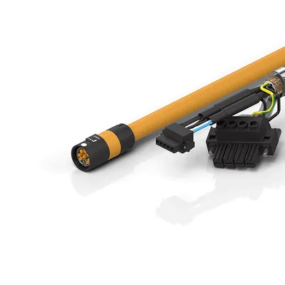 Motor connection cable 1 mm² with itec® plug, fixed installation