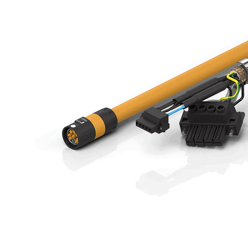Motor connection cable 1 mm² with itec® plug, torsionable