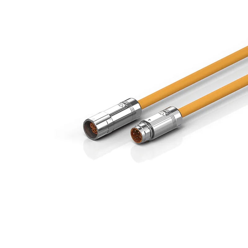 Motor extension cable 1.5 mm² with M23 speedtec® plug, drag-chain suitable