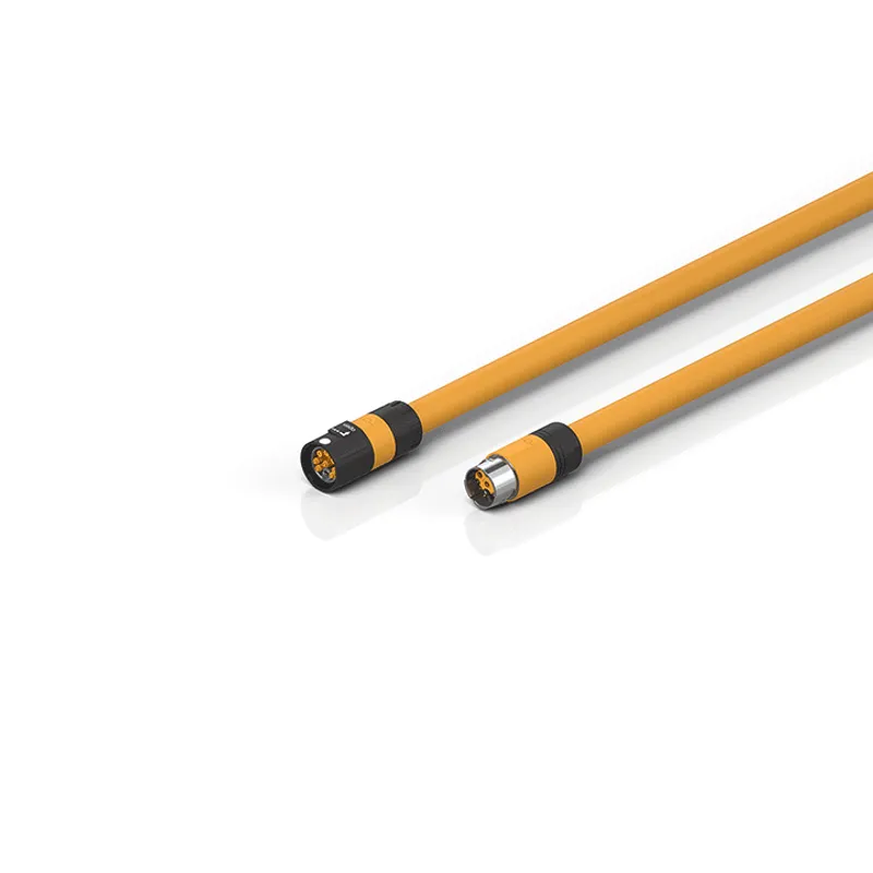 Motor extension cable 1 mm² with itec® plug, torsionable