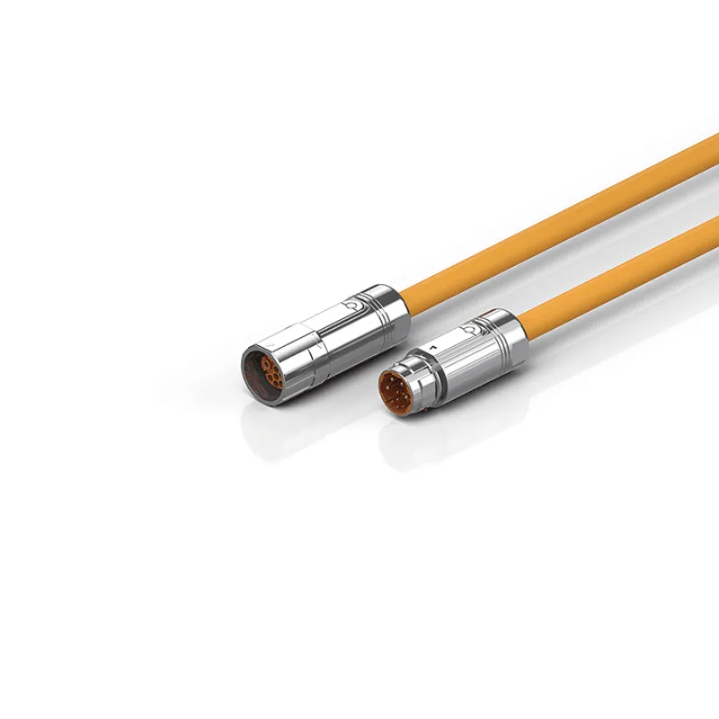 Motor extension cable 1.5 mm² with M23 speedtec® plug, torsionable