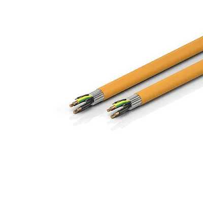 Motor connection cable 10 mm² not assembled, drag-chain suitable