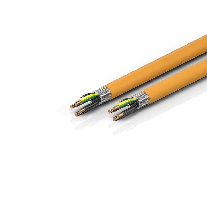Motor connection cable 50 mm² not assembled, drag-chain suitable