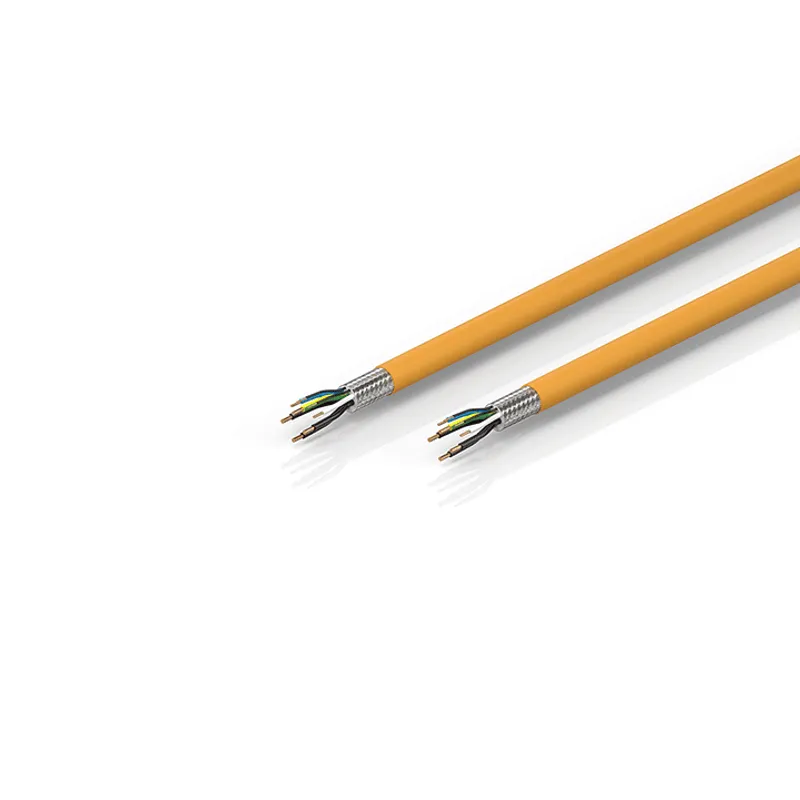 Motor connection cable 4 mm² not assembled, drag-chain suitable