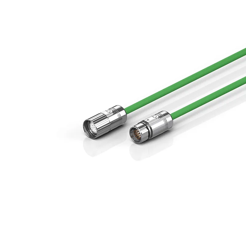 Encoder extension cable 0.14 mm² with M23 plug, drag-chain suitable