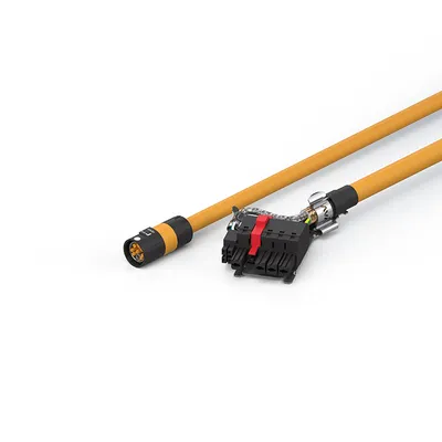 Motor connection cable 1 mm² with itec® plug system, fixed installation