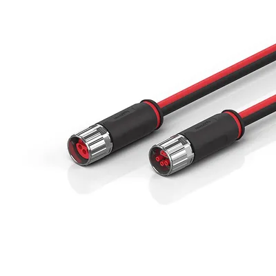 B17, ECP cable, PUR, 3 G 1.5 mm² + (1 x 4 x AWG22), drag-chain suitable, key 1 (24 V DC)
