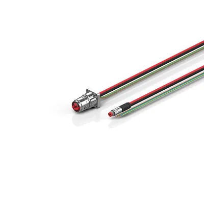 B17, ECP cable, PUR, 3 G 1.5 mm² + (1 x 4 x AWG22), drag-chain suitable, key 1 (24 V DC)