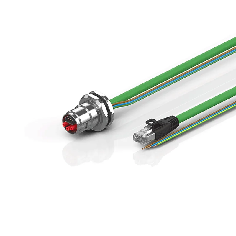 B17, ENP cable, PUR, 3 G 1.5 mm² + (1 x 4 x AWG22), drag-chain suitable, key 1 (24 V DC)
