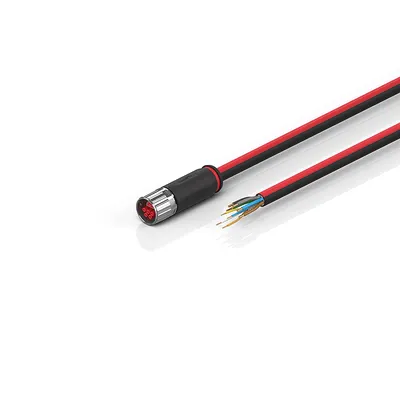 B17, ECP cable, PUR, 5 G 1.5 mm² + (1 x 4 x AWG22), drag-chain suitable, key 1 (2 x 24 V DC + PE)